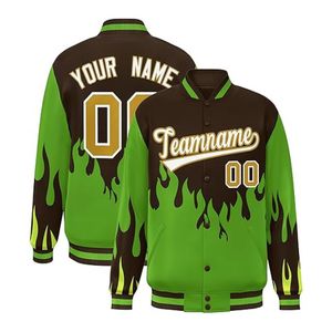 Chaqueta universitaria con logotipo personalizado para hombre, ropa de calle, chaqueta de béisbol, número de nombre y logotipo para personalizar la entrada de chaquetas - Product Image 3