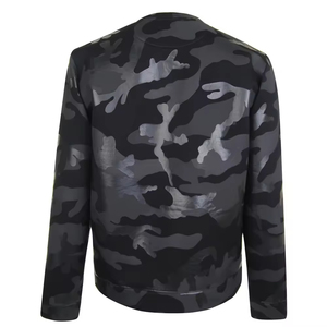 เสื้อสเวตเชิ้ตลายพรางผู้ชาย พิมพ์ลายตามสั่ง ทรงโอเวอร์ไซส์ คอกลม แขนยาว สวมใส่สบายๆ แฟชั่นฤดูใบไม้ร่วงและฤดูหนาว - Product Image 4