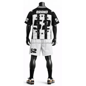 Compre Camisetas de Fanáticos con Diseño Nuevo y Personalizado, Ropa Deportiva de Fútbol Americano Sublimada, Camisetas de Fanáticos a Precio Económico para Uso en Equipos Deportivos - Product Image 5