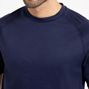 T-shirt de haute qualité vêtements pour hommes 100% coton O cou à manches courtes t-shirt premium taille régulière panneau conception couleur t-shirt hommes - Product Image 4