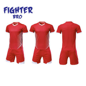 Camiseta de fútbol con impresión digital de poliéster, camiseta de fútbol en blanco personalizada y conjunto de uniforme de fútbol superior - Product Image 2