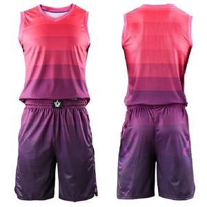 Ensemble de maillots d'entraînement de basketball personnalisables pour hommes, enfants et femmes, uniforme vierge, uniforme de basketball unisexe pour jeunes, costume - Product Image 3
