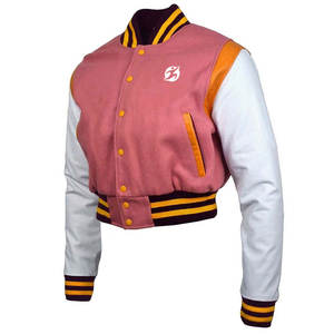 Veste de baseball universitaire pour l'automne-hiver 2025, manches longues régulières, laine/cachemire, séchage rapide, rembourrage en coton de haute qualité - Product Image 2