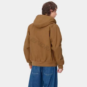 แจ็กเก็ตผ้าแคนวาสสำหรับผู้ชายและผู้หญิงเสื้อทำงานผ้าฝ้าย100% ออกแบบได้ตามที่ต้องการสำหรับทุกเพศฤดูหนาว - Product Image 2