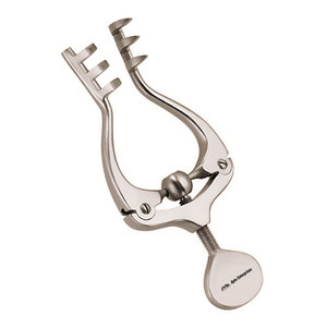 Retractor profesional Jansen Wagner, instrumento quirúrgico de acero inoxidable, Manual tornillo de ajuste, tejido blando Apto Enterprises - Product Image 1
