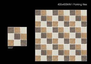 Dalles de parking extérieures robustes 40x40cm 400x400mm, surface mate, revêtement en céramique pour allées et routes - Product Image 4