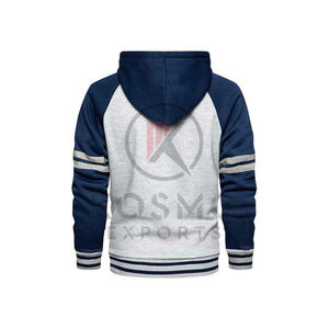 Sweats à capuche d'hiver unisexe de haute qualité, doux et lourds, style de rue, anti-rétrécissement, délavés, teints unis pour hommes - Product Image 5