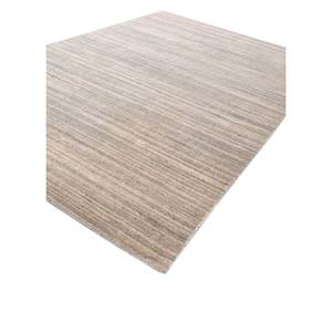 Alfombras de Lana Tejidas a Mano Contour, Diseño a Rayas Beige y Marrón, Gran Tamaño, 10 mm de Grosor, Clásicas para Entrada, Pasillo, Hogar - Hwl-200 - Product Image 2