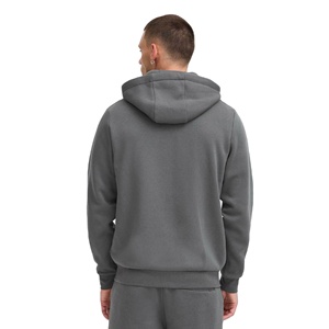 Conjunto de Sudadera con Capucha y Cremallera para Hombre, Estilo Urbano, Algodón y Poliéster, 490 GSM, Grueso, Traje Deportivo de Invierno, Ropa Deportiva Urbana, OEM, Marca Privada, Fábrica - Product Image 3