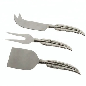 Cubiertos plateados de acero inoxidable para uso diario, conjunto de cubertería tradicional de titanio y plata con mango, seguro y saludable, gran oferta - Product Image 2