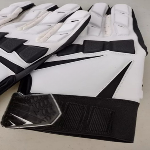 Gants de monteur de lignes en cuir Offre Spéciale avec doublure en polyester Gants de football rembourrés avec fermeture à crochet - Product Image 5