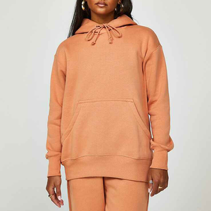 Rue élégante 2 pièces ensemble survêtement personnalisé bouffée imprimé survêtement pour femmes surdimensionné coton polaire en gros femmes survêtements - Product Image 3