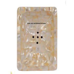 Nordic Mother of Pearl Soap Dish for <b>Bathroom</b> Soaps Hot Selling High Quality <b>Bathroom</b> <b>Decor</b> Soap Drain Holder Set of 2 - Product Image 6