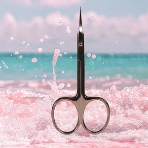 Tijeras de uñas curvas de acero inoxidable para manicura, pedicura, cuidado de uñas, nuevo diseño de Pakistán, tipo de belleza - Product Image 1