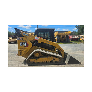 New Cat 299d3 Skid chỉ đạo cao su theo dõi Crawler phía trước loader máy kéo/Sử dụng mèo 289d3 nhỏ gọn theo dõi loader - Product Image 2