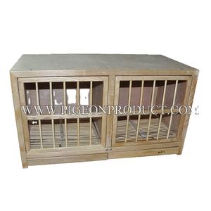 Gabbia di allevamento della gabbia di trasporto di Nestbox del piccione pieghevole di legno amichevole di Eco per i piccioni - Product Image 5