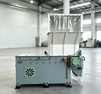 Déchiqueteur Industriel Automatique à Axe Unique pour Palettes en Plastique et Cartons Ondulés, avec Pompe, pour Stockage en Entrepôt, Écologique