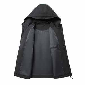 2025 hommes léger à capuche tactique veste de pluie respirant tissu imperméable pour les Sports d'hiver pour la randonnée pêche haute rue - Product Image 6
