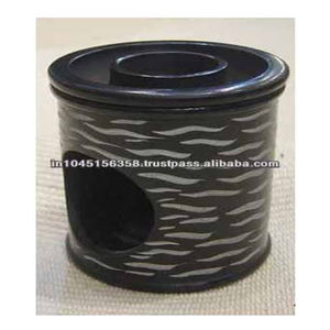 Quemador de Aceite Aromático Curvo de Mármol, el Mejor Artículo Decorativo - Product Image 1