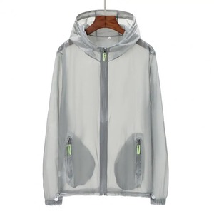 High Quality Reflective Zipper Sun Protective Hiking <b>Jacket</b> <b>Men</b> Women Outdoor Running <b>Cycling</b> Camping Fishing Skin Clothes - Product Image 2
