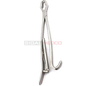 Fórceps de sujeción de hueso Kern Manual alemán de acero inoxidable de 7 pulgadas de calidad superior, instrumentos quirúrgicos de trinquete para ortopedia - Product Image 5