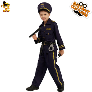 Disfraz de policía Alice y Kit de juego de rol para niños, fiesta de <span class=keywords><strong>carnaval</strong></span>, disfraz de Halloween para niño, disfraz de policía - Product Image 5