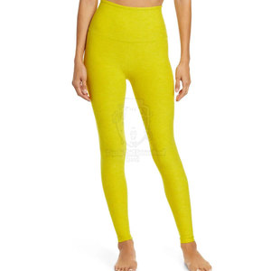 Leggings de Yoga para Mujer, Ropa Deportiva, Cintura Media, Diseño Sólido, Transpirables, de Secado Rápido, Pantalones Deportivos de Spandex/Nailon - Product Image 2