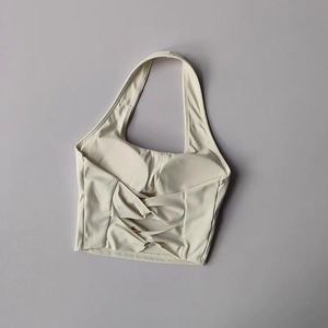 สปอร์ตบราสำหรับผู้หญิงบราสำหรับฝึกโยคะโยคะสายคล้องคอ - Product Image 3