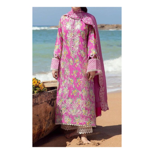 Hermosos nuevos diseños colección de verano para mujer pakistaní indio Bangladeshi estilo vestidos casuales shalwar qameez vestidos largos - Product Image 4