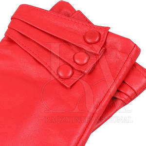 Nouveaux gants en cuir au design personnalisé Gants en cuir de haute qualité pour hommes Gants en cuir pour hommes Vente en gros - Product Image 4