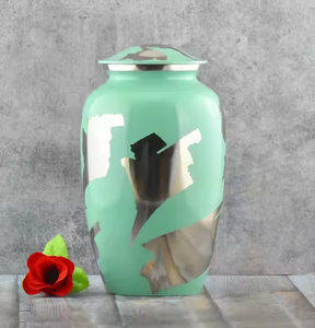 Urna Funeraria Americana para Cenizas Humanas Adultas, Gran Capacidad de 220 Pulgadas Cúbicas, para Funerales, Memoriales y Entierros - Product Image 6