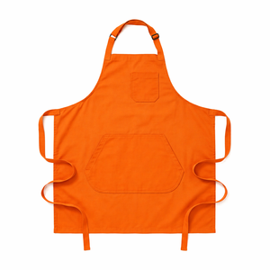 Heavy Duty Reusable Oil-Resistant Water Resistant Canvas Sleeveless Salon Kitchen Chef Barista <b>BBQ</b> <b>Apron</b> for Men's Restaurant - Product Image 2