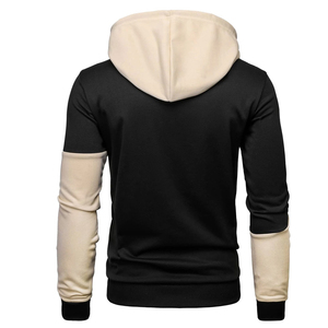เสื้อสวมหัวมีฮู้ดสำหรับผู้ชายผ้าฝ้ายโพลีเอสเตอร์ขนาด300กรัมปักโลโก้ตามสั่งย้อมสีเรียบ - Product Image 2