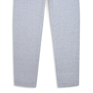 Customizable Grey Texture Sweatpants Casual Polyester Cotton <b>Trouser</b> Elastic Waist Comfortable Flat Front Straight Style <b>Vintage</b> - Product Image 3