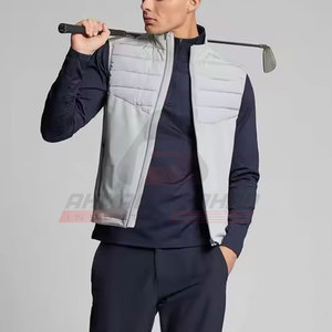 2025 vestes de golf pour hommes de taille personnalisée vêtements d'hiver confortables à col montant de haute qualité et à bas prix à vendre - Product Image 4