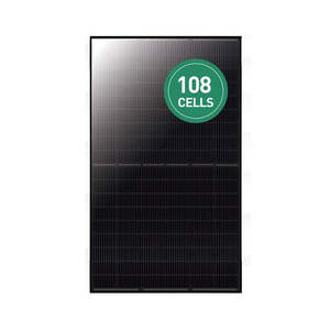 Panneau solaire monocristallin Phono Solar 400W Twinplus Noir sur Noir HJT à demi-cellules PS400M6H-18/VHB - Product Image 1