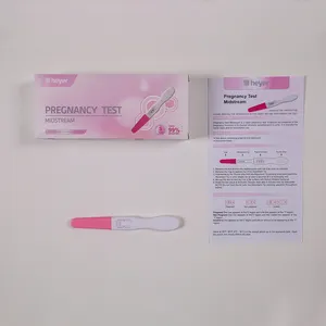 पट्टी मझधार एचसीजी किट Heyer की गर्भावस्था रैपिड टेस्ट किट एसपीओ माल एक कदम एचसीजी घर परीक्षण