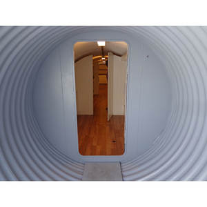 Refugio personalizado privado Búnker nuclear Búnker subterráneo Casa DE SEGURIDAD Edificio prefabricado Estructura de acero Fuerte portátil - Product Image 1