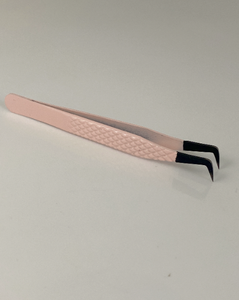 Pince à cils incurvée personnalisée Volume de pointe en fibre inoxydable de marque privée pince à cils faux sourcils à vendre - Product Image 3