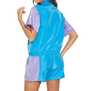 Conjunto de pantalones cortos cortavientos para mujer, ropa de calle de nuevo diseño 2025, conjunto de pantalones cortos cortavientos - Product Image 4