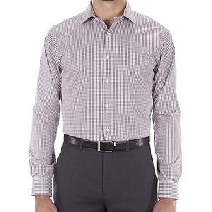 Nueva Colección de Camisas de Vestir de Lujo para Hombre, Antiarrugas, con Cierre, Franela de Poliéster/Algodón, Transpirable, Mangas Largas, Elegante - Product Image 1