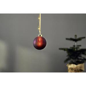 STAR TRADING 'Bliss' Glass <b>Ball</b> with 16 <b>LEDs</b> for Christmas Tree Ornaments - Product Image 3