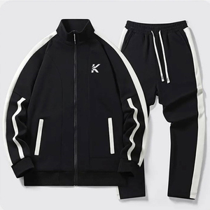 Chándal de Forro Polar para Hombre, Talla Personalizada, Ropa Casual de Invierno, Diseño Sólido, Alta Calidad, 100% Algodón, Ecológico y Transpirable - Product Image 1
