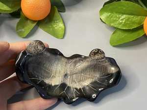 Tazón para Servir de Cuerno de Búfalo, Hecho a Mano, Ecológico, Duradero, Ligero, Diseño Tradicional Único, Tallado para Decoración de Interiores - Product Image 6