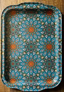 Plateau de service en bois MDF avec revêtement émaillé, design, hôtels et restaurants, articles de cuisine, plateau de table, haute qualité - Product Image 3