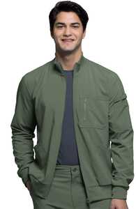 Chaqueta de manga larga con cierre de cremallera para hombre, uniforme de algodón y poliéster de calidad superior, con logotipo personalizado, para Hospital - Product Image 4