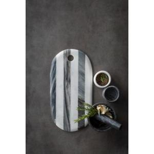 Non-slip Marble Chopping Board with <b>Rubber</b> Feet Ensuring Safety and Stability During Food Preparation on Any Countertop - Product Image 1