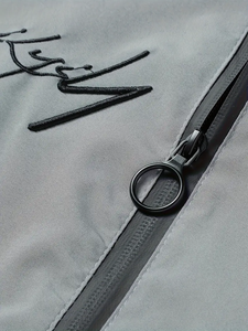 Blouson aviateur court en laine grande taille personnalisé de haute qualité pour l'hiver pour hommes style streetwear - Product Image 3