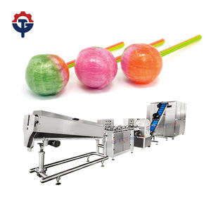 Machine automatique de fabrication de bonbons durs à la sucette, machine de dépôt de bonbons, machine de formage de bonbons - Product Image 1