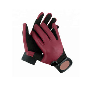 Gants d'équitation personnalisés Gants d'équitation respirants de couleur unie et durables à faible quantité minimale de commande pour unisexe - Product Image 6
